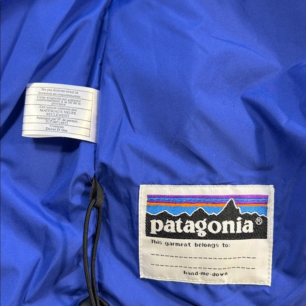 NWT Patagonia down vest